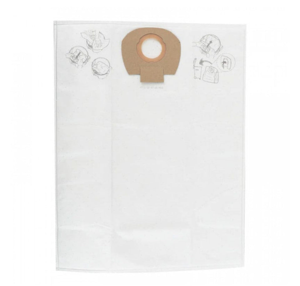 Sacchetto di polvere non tessuto per aspirapolvere Mirka 1025 L (5 pezzi) - MIRKA 8999000211
