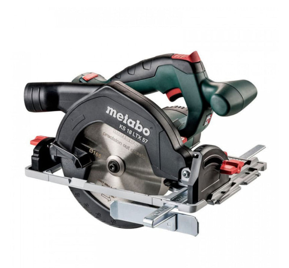 Sega circolare 18V Ø165x20 mm (Solo prodotto) KS 18 LTX 57 - METABO 601857890