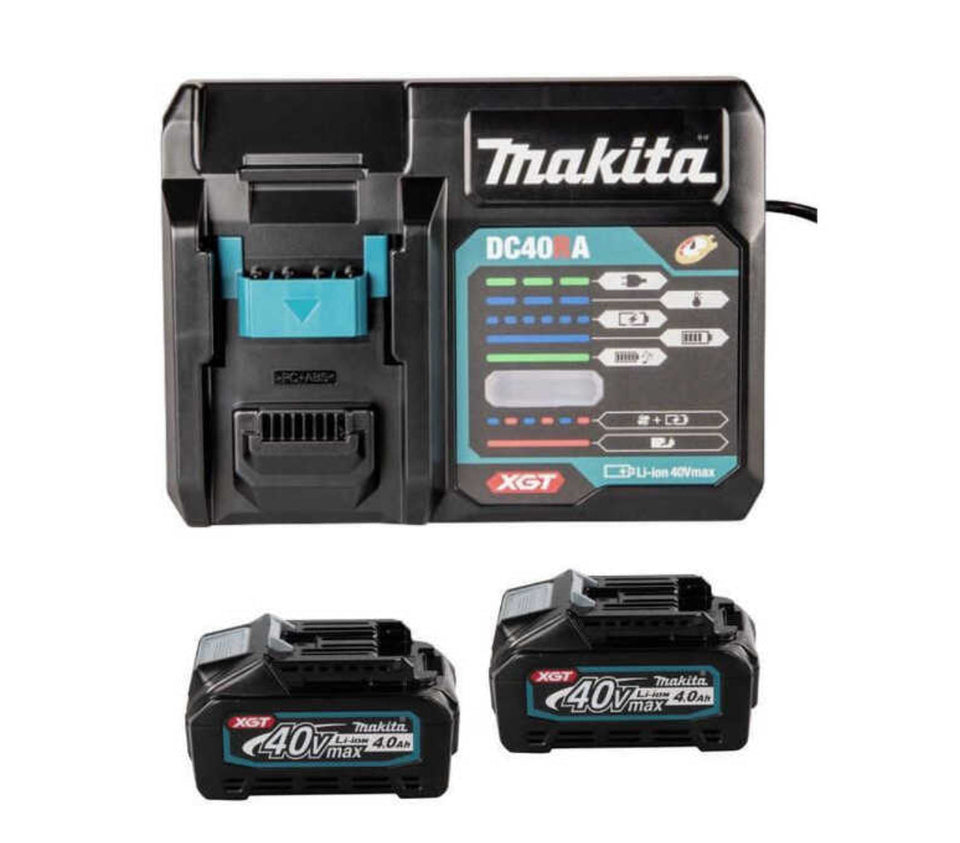 Batteria (2x4.0 Ah) con caricatore - MAKITA 191L77-9