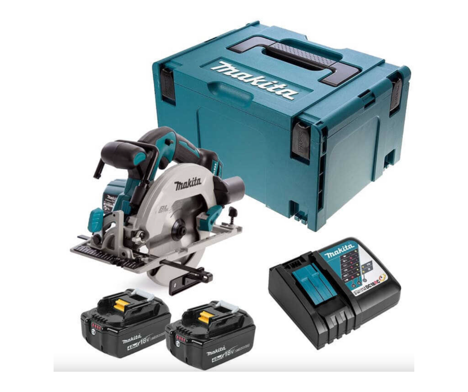 Scie circulaire 18V (2x4,0 Ah) en MAKPAC - MAKITA DHS680RMJ