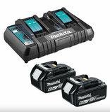 Alimentatore 18V Li-Ion LXT (2x6,0 Ah) + doppio caricatore rapido - MAKITA 199484-8