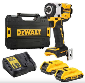 Avvitatore ad impulsi 18V XR 1/2" 406 Nm (2x2.0 Ah) in TSTAK - DEWALT DCF921D2T-QW