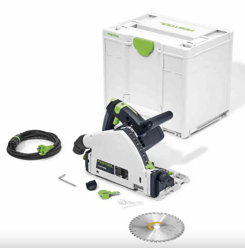 Sega ad immersione 1200W Ø 160 mm - FESTOOL TS 55 FEBQ-Plus 576703