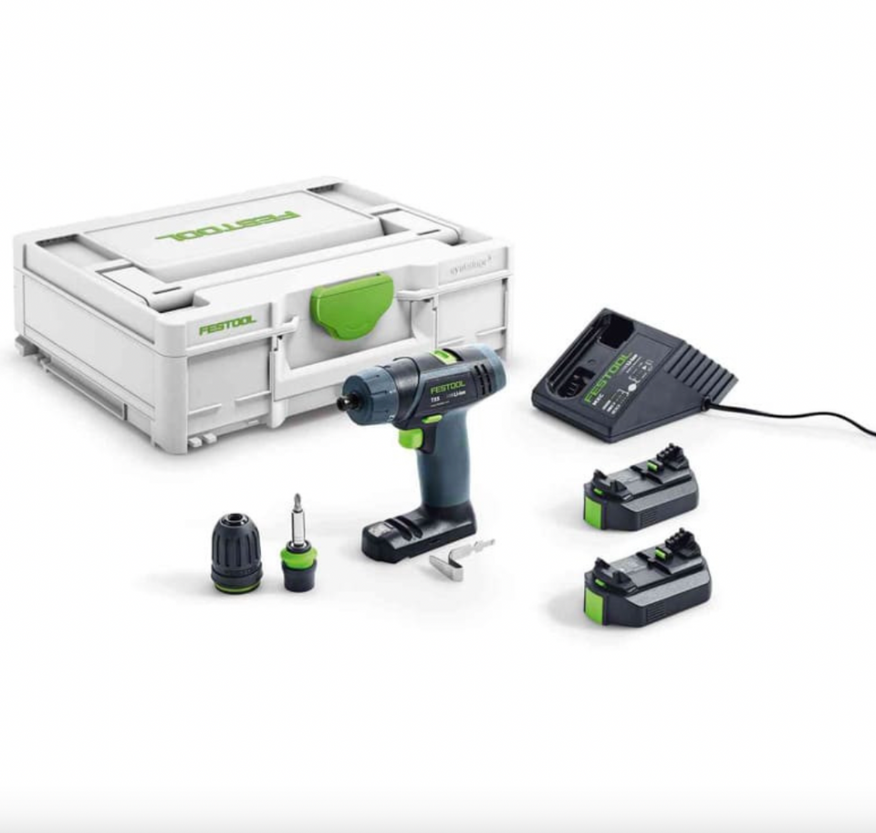 Trapano avvitatore TXS-Plus (2x2,6 Ah) in valigetta Systainer - FESTOOL 576101