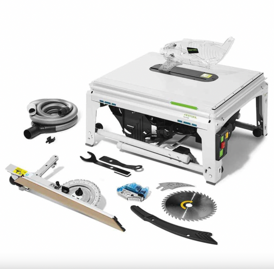 Sega circolare da tavolo fissa TKS 80 EBS 2200 W Ø254 mm - FESTOOL 575781