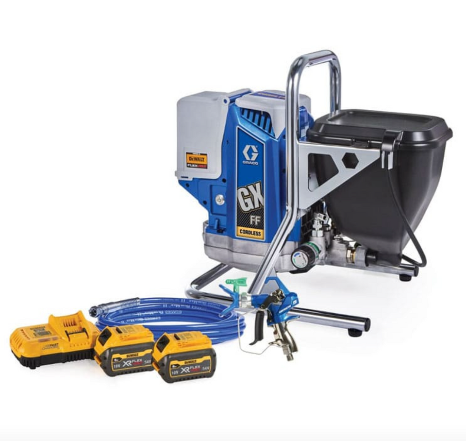 Spruzzatore airless senza fili 54 V (2x6,0 Ah) GX FF portatile - GRACO 25U466